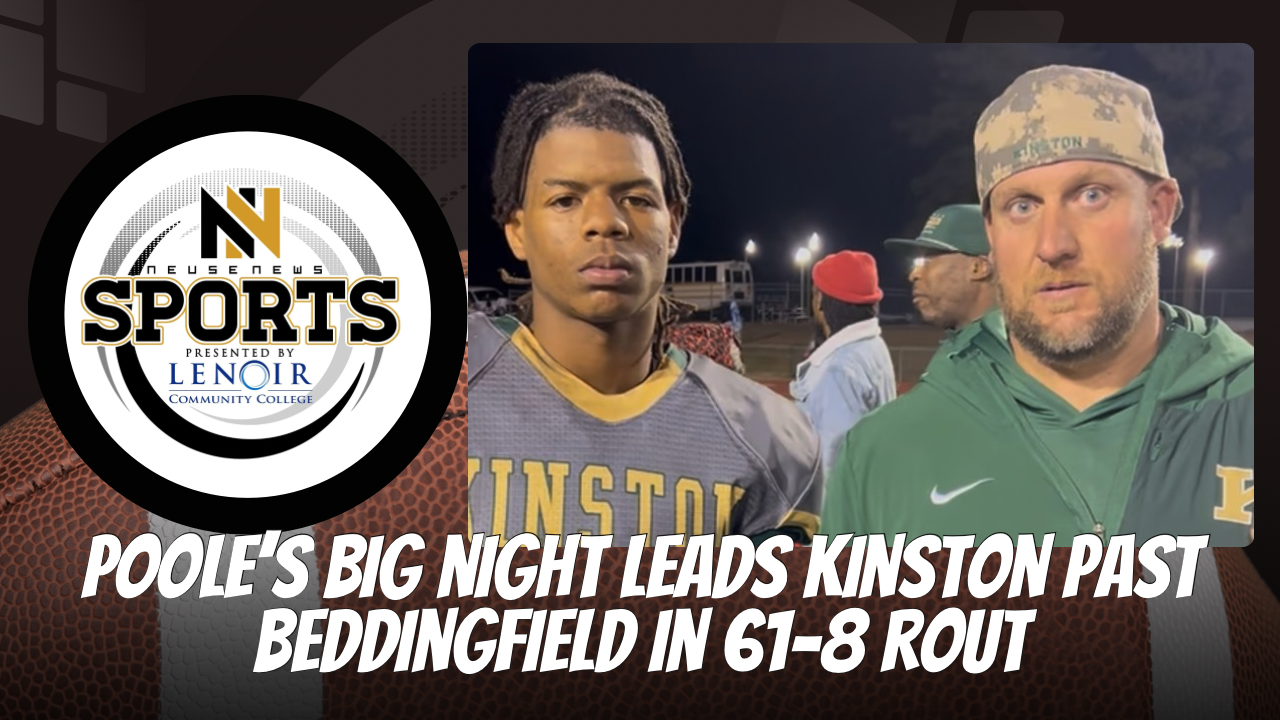 Poole’s Big Night Leads Kinston Past Beddingfield in 61-8 Rout