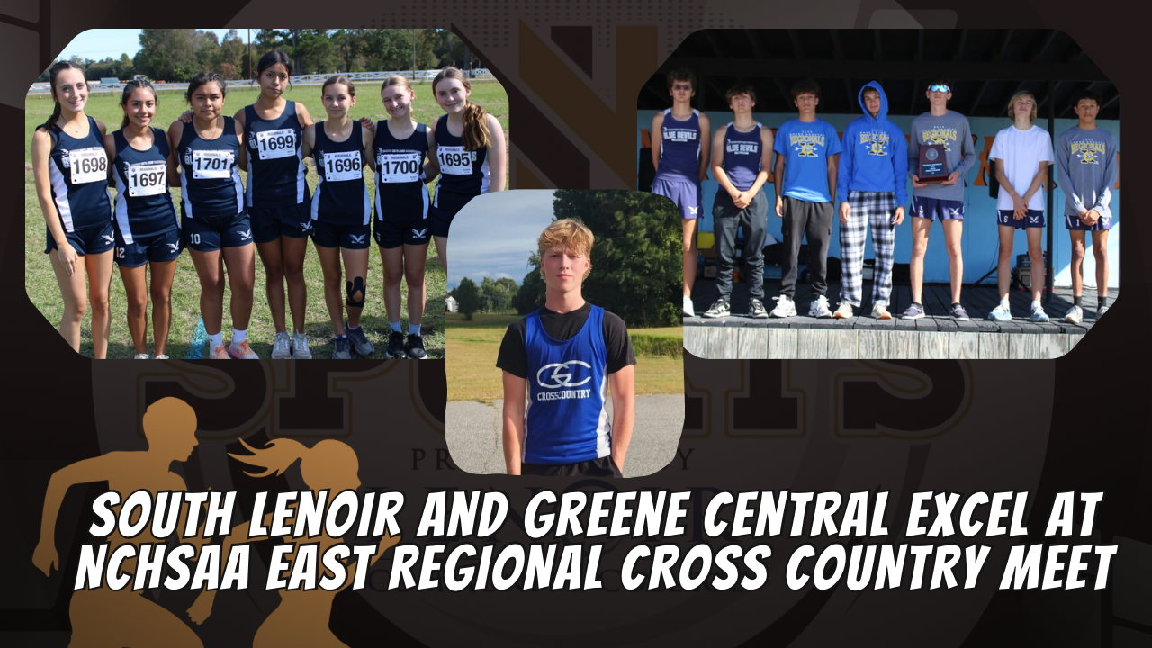South Lenoir and Greene Central Excel at NCHSAA 3A East Regional Cross Country Meet