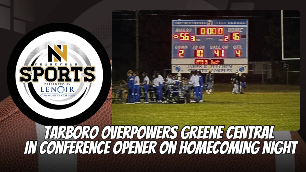 Tarboro Overpowers Greene Central in Conference Opener on Homecoming Night
