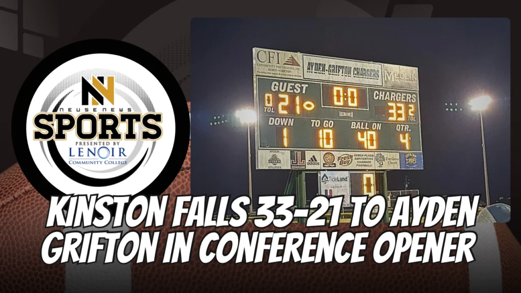 Turnovers, Penalties, and a Late Pick-Six Doom Kinston in 33-21 Loss to Ayden-Grifton