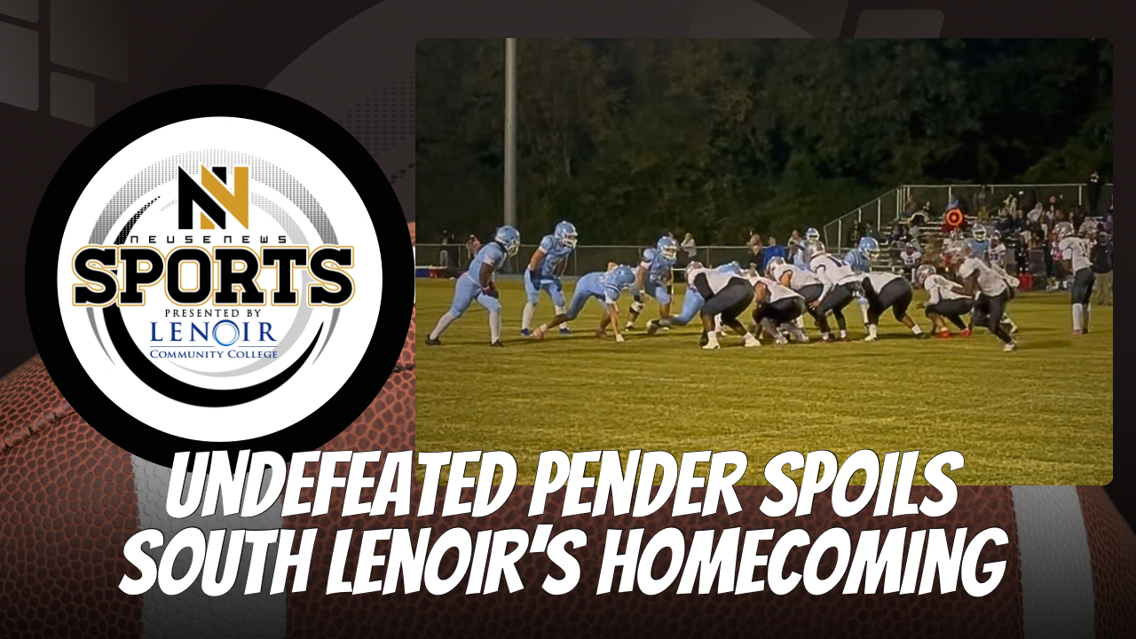 Undefeated Pender spoils South Lenoir’s homecoming, 44–12