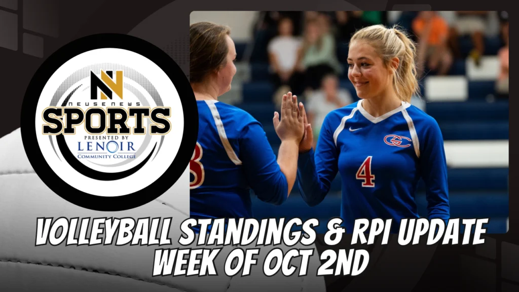 Volleyball Standings & RPI Update — Week of Oct. 2nd