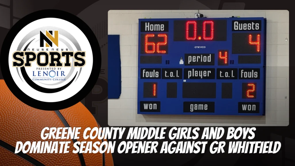 Greene County Middle Girls and Boys Dominates Season Opener Against GR Whitfield