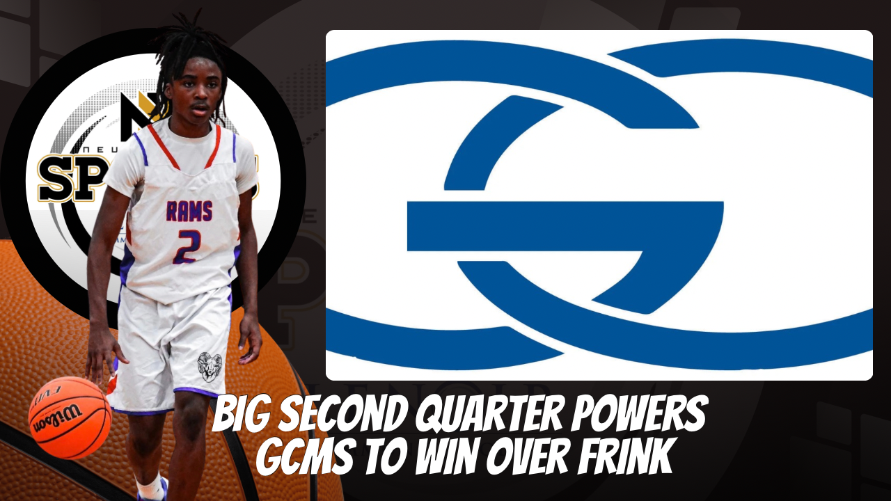 Big Second Quarter Powers GCMS to Win Over Frink