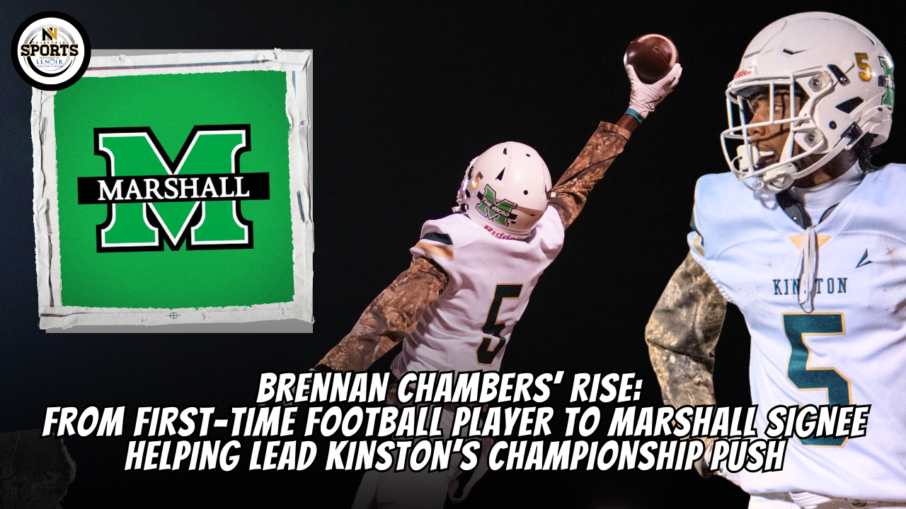 Brennan Chambers’ Rise: From First-Time Football Player to Marshall Signee Helping Lead Kinston’s Championship Push
