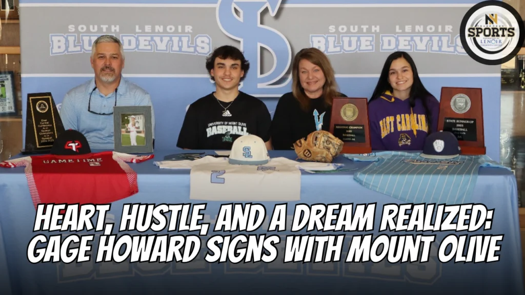 Heart, Hustle, and a Dream Realized: Gage Howard Signs With Mount Olive