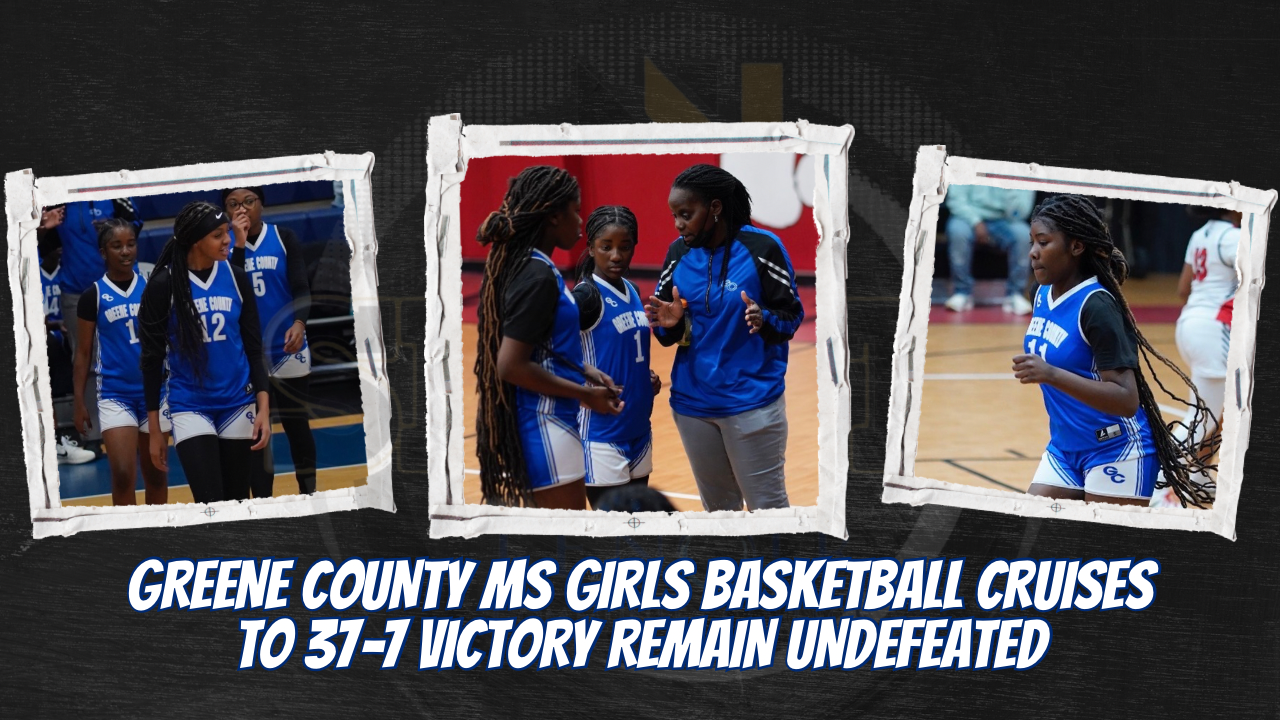 Greene County MS Girls Basketball Cruises to 37–7 Victory Remain Undefeated