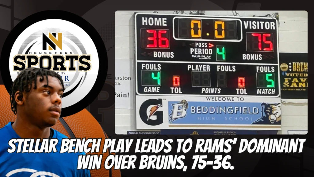 Stellar Bench Play Leads to Rams’ Dominant Win Over Bruins, 75-36