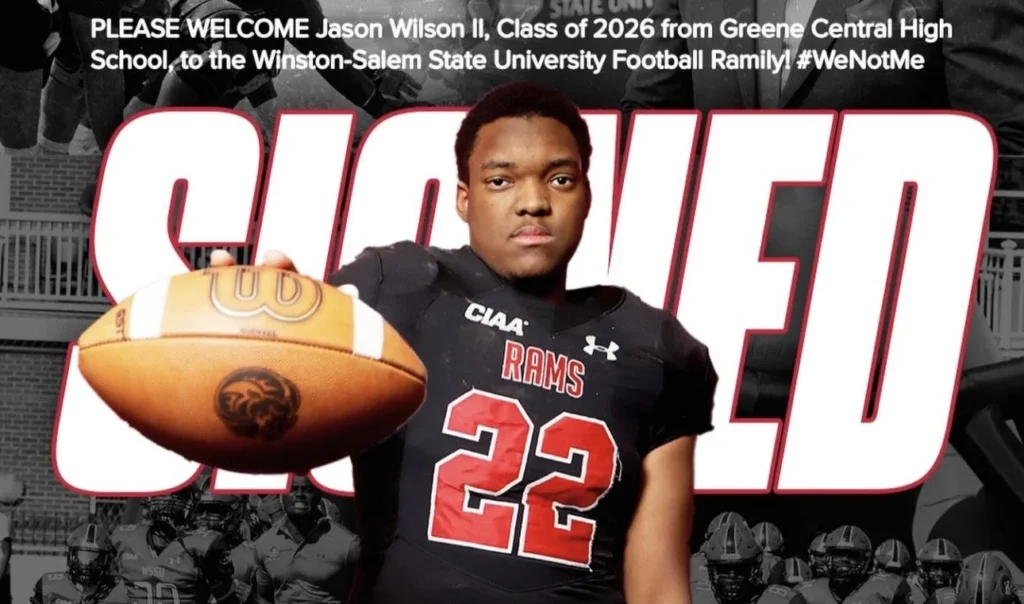 Built the Right Way: Jason “Deuce” Wilson Earns Opportunity at Winston-Salem State