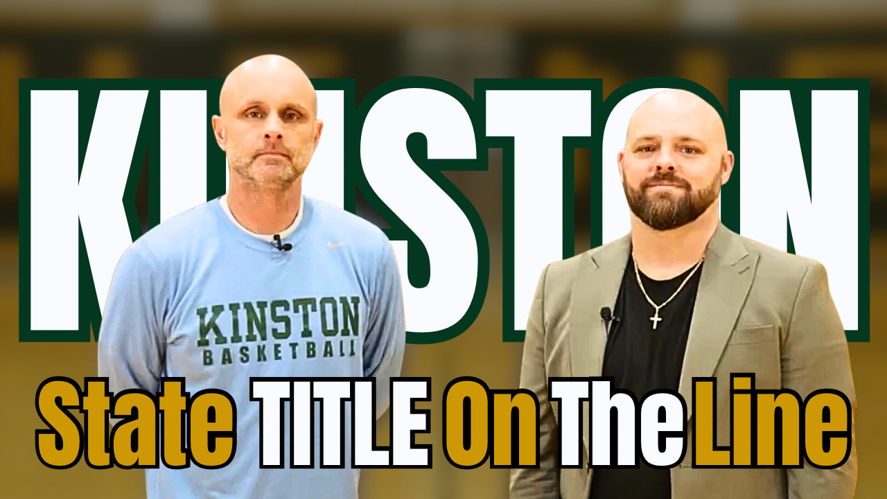 Kinston's Head Coach Perry Tyndall talks Vikings Basketball with Trey Scott