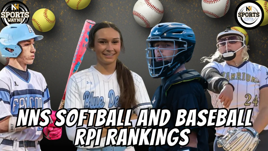 NNS Softball and Baseball RPI Rankings (as of 3/28)