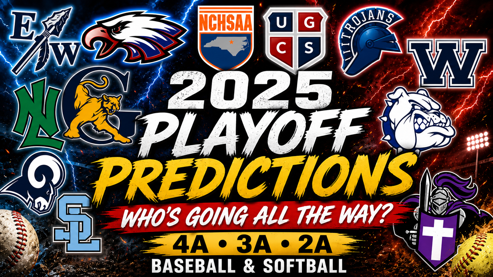 BASEBALL/SOFTBALL PLAYOFFS PREDICTIONS: Trey & Chance