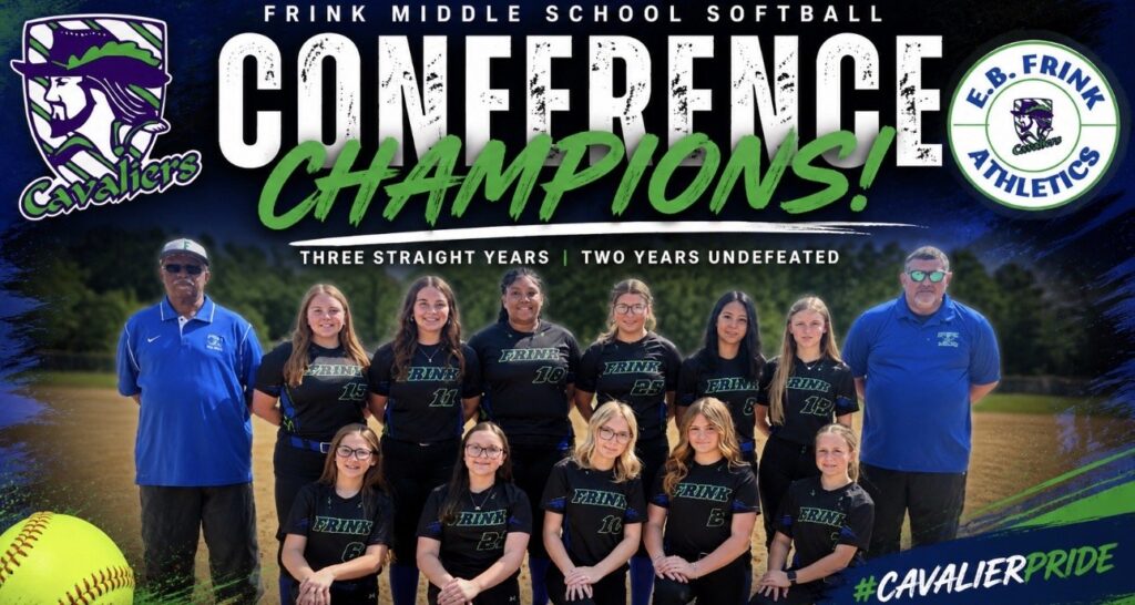 Frink Softball Caps Perfect Run with Conference Title