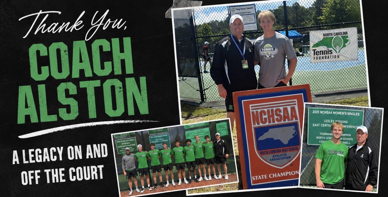 From First Team to Last Match: Scott Alston Leaves a Lasting Legacy on North Lenoir Tennis