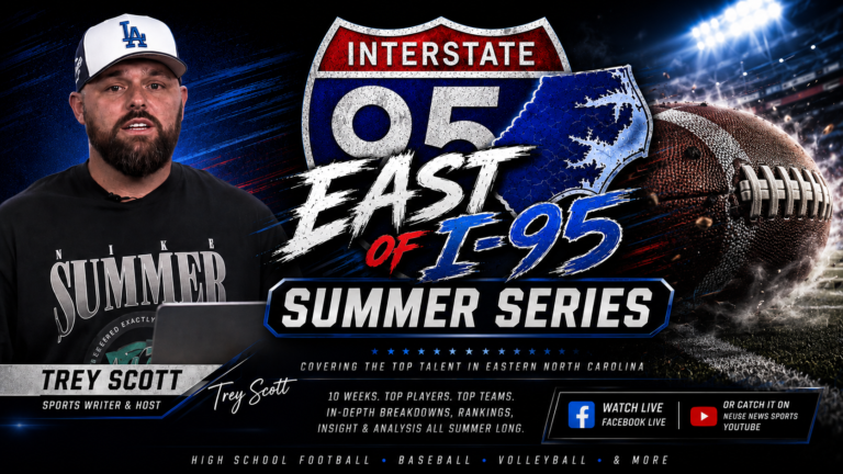 Neuse News Sports Launches ‘East of I-95 Summer Series’ on The Trey Scott Sports Show
