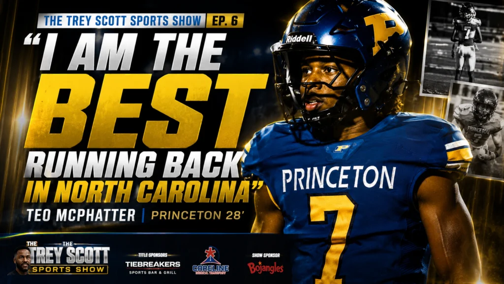 The Trey Scott Sports Show Episode 6 Teo Mcphatter Princeton running back. Best RB in NC?