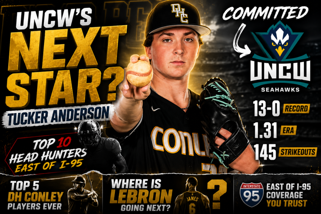 The Trey Scott Sports Show Ep 7 UNCW Commit Tucker Anderson