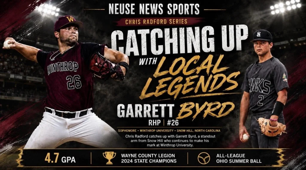 Catching Up With Local Legends: Garrett Byrd’s Journey From Snow Hill to Winthrop