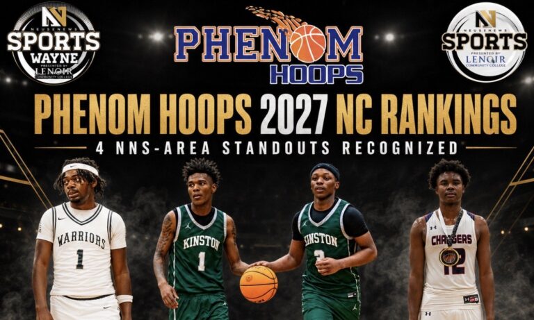 Four Neuse News Sports-area standouts featured in Phenom Hoops’ 2027 North Carolina rankings