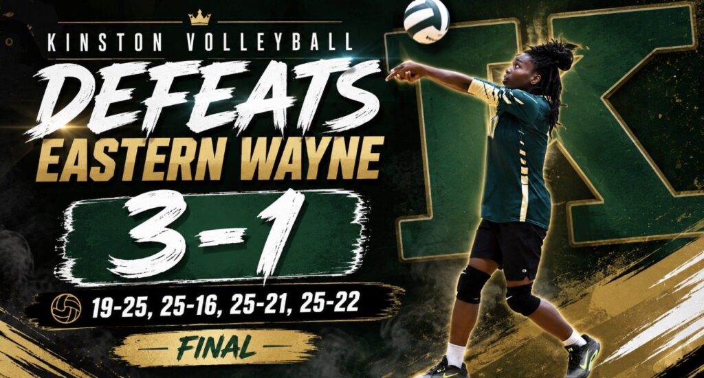 Kinston volleyball puts together best three-match stretch since 2013