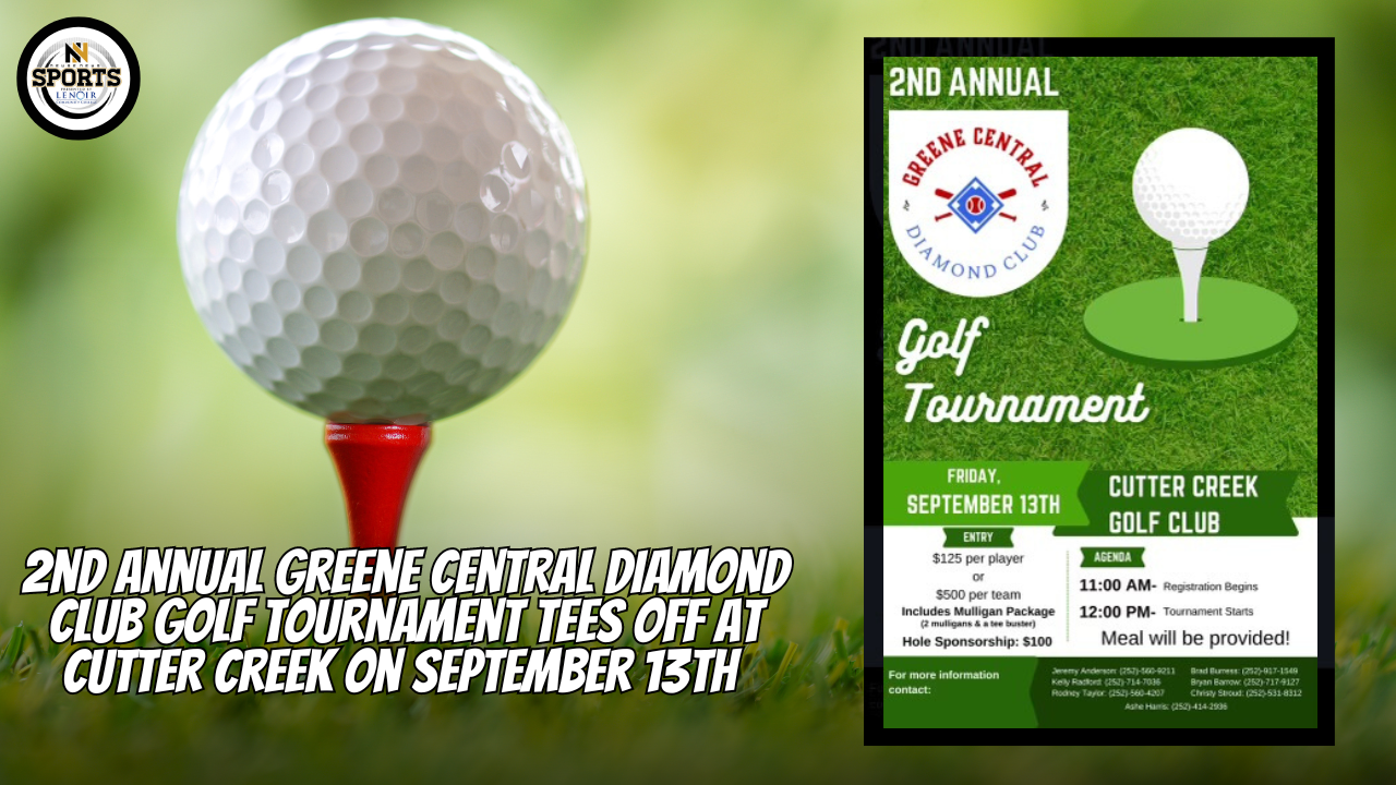 2nd Annual Greene Central Diamond Club Golf Tournament Tees Off at Cutter Creek on September 13th