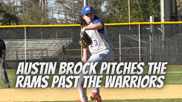 Austin Brock pitches the Rams past the Warriors