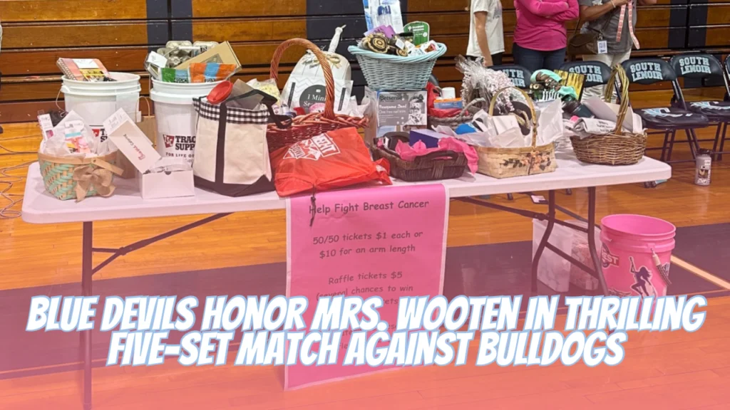 Blue Devils Honor Mrs. Wooten in Thrilling Five-Set Match Against Bulldogs
