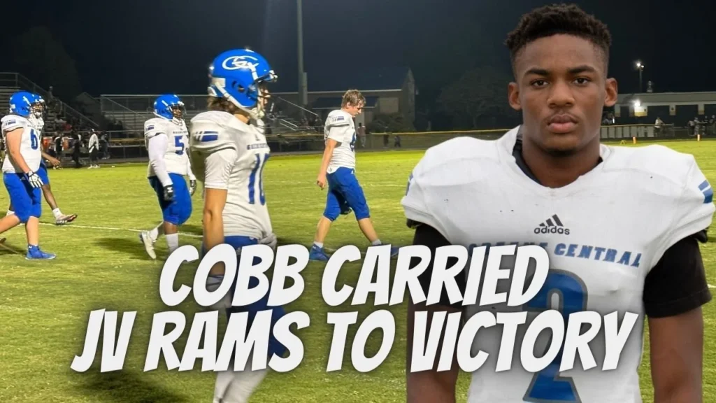 Cobb Carried JV Rams To Victory