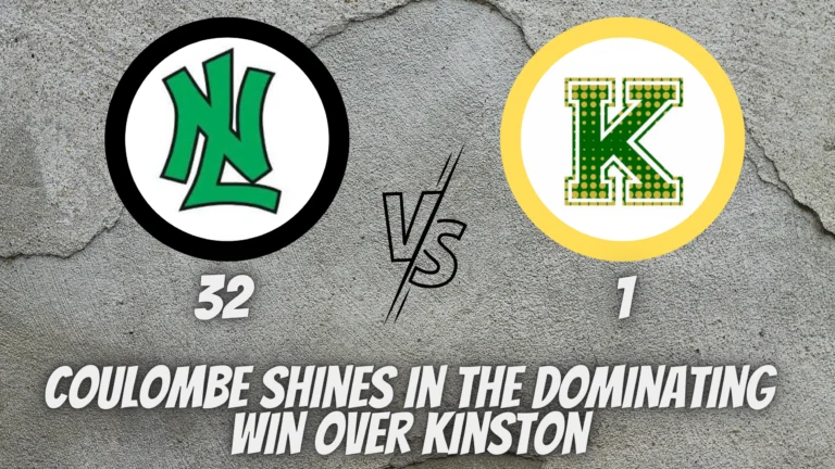 Coulombe shines in the dominating win over Kinston