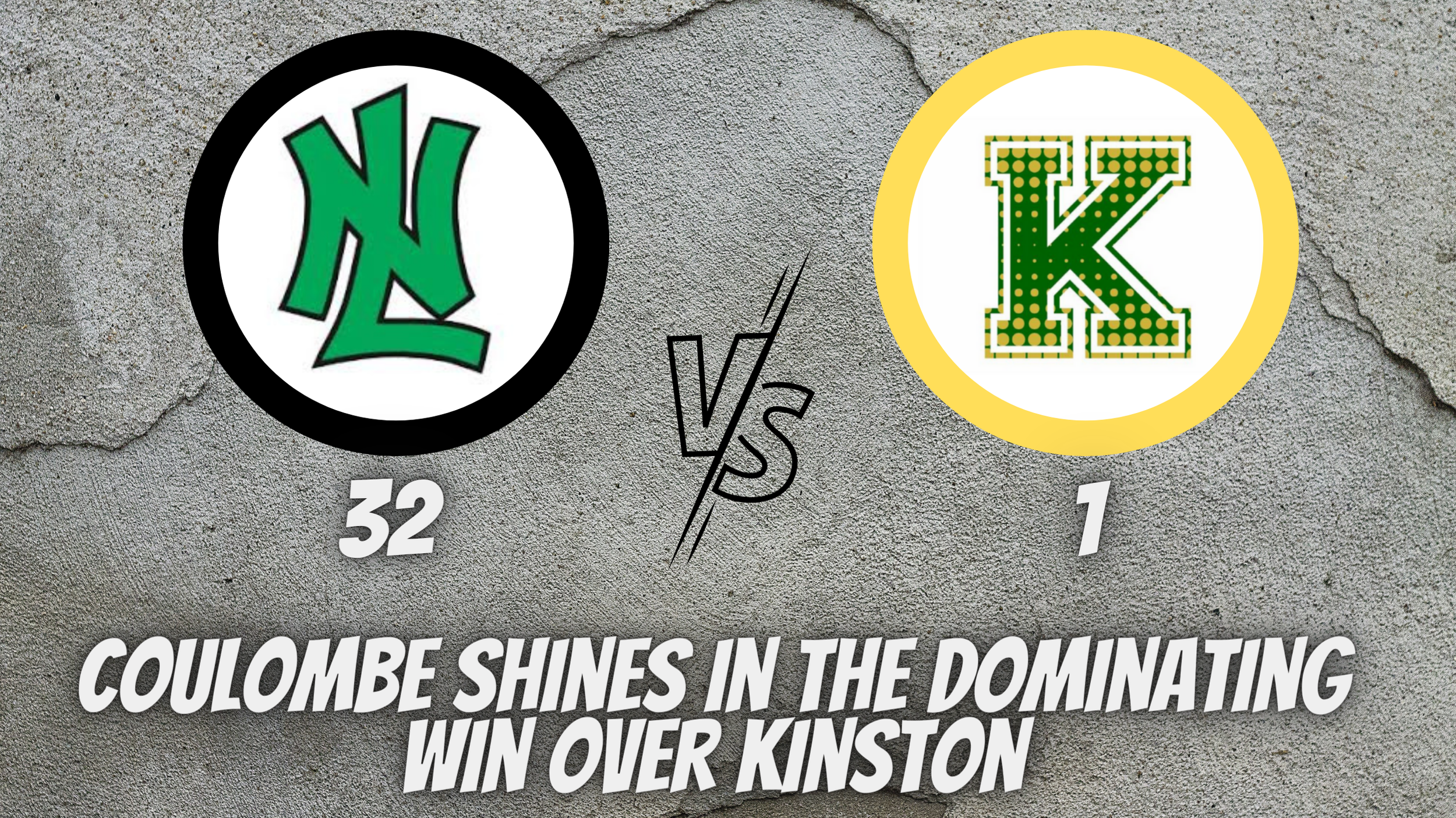 Coulombe shines in the dominating win over Kinston