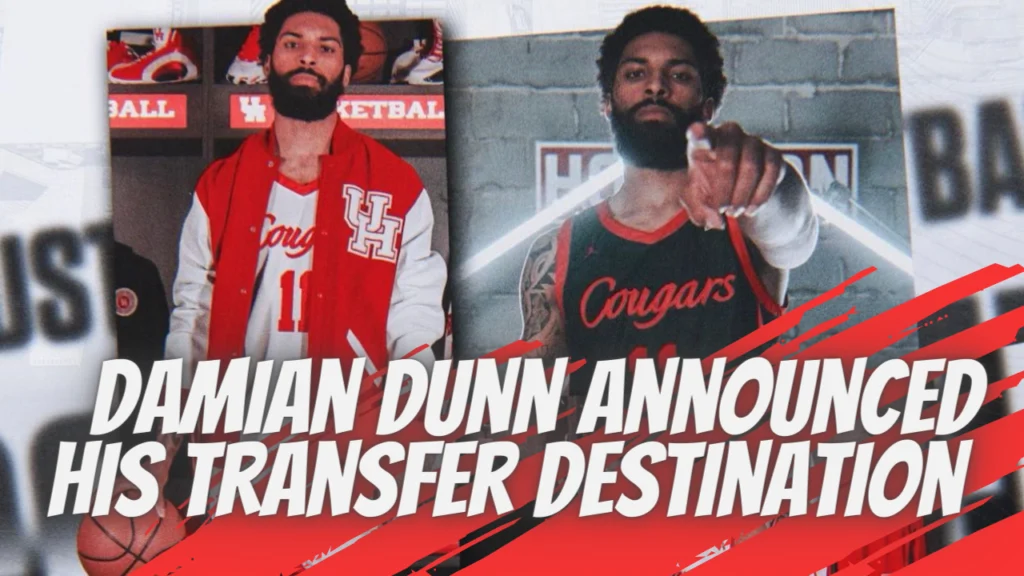 Damian Dunn announced his transfer destination