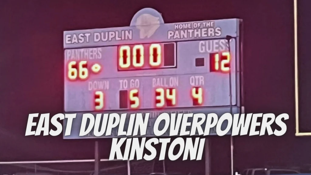 East Duplin Overpowers Kinston