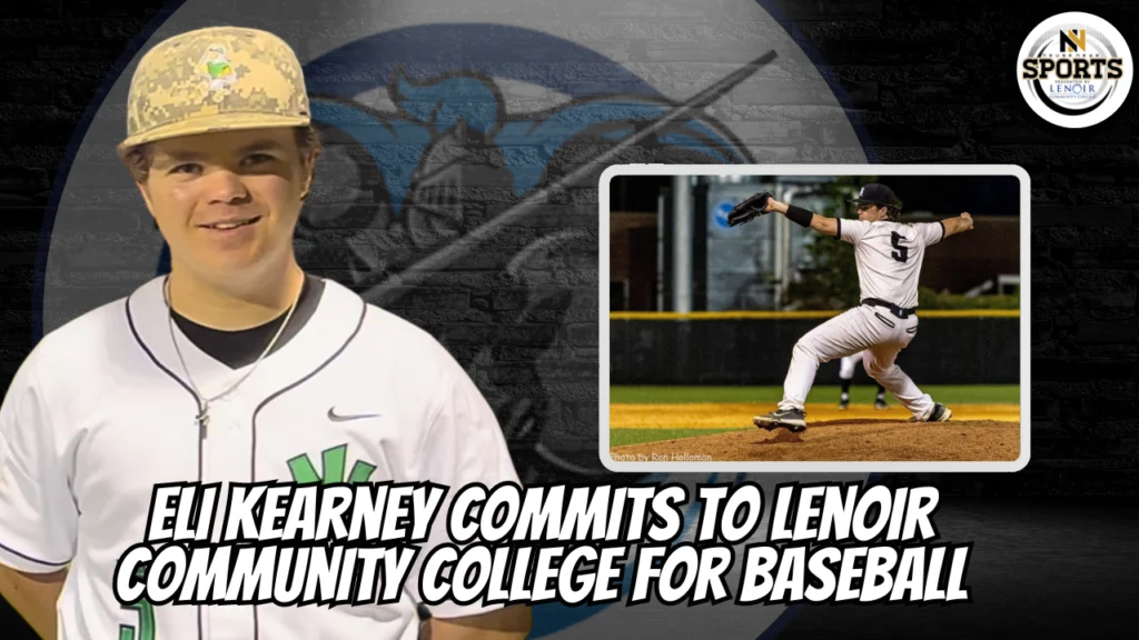 Eli Kearney Commits to Lenoir Community College for Baseball