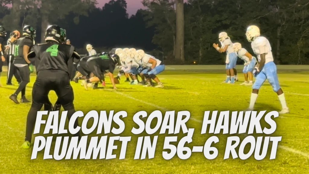 Falcons Soar, Hawks Plummet in 56-6 Rout