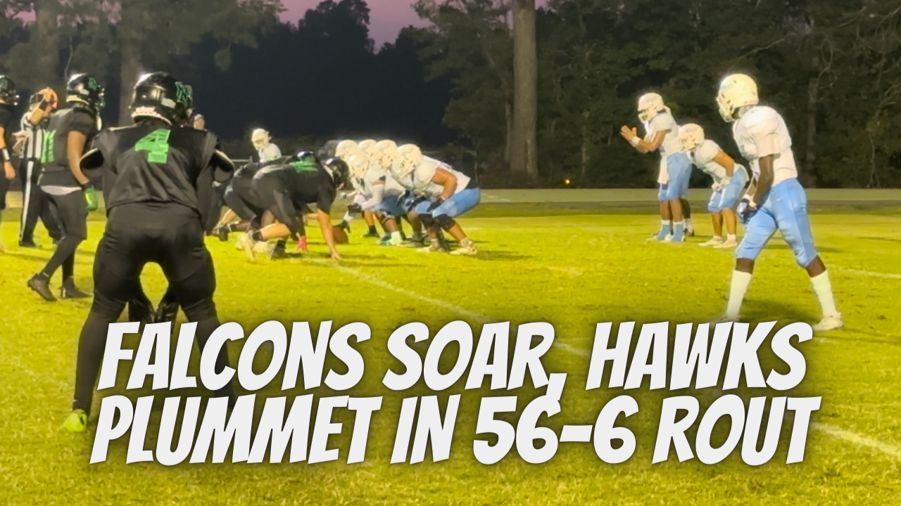 Falcons Soar, Hawks Plummet in 56-6 Rout