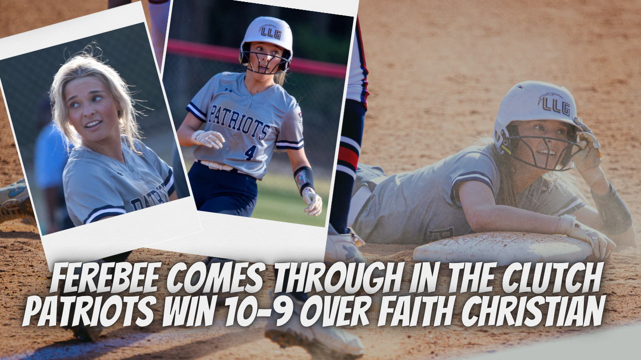 Ferebee comes through in the clutch Patriots win 10-9 over Faith Christian