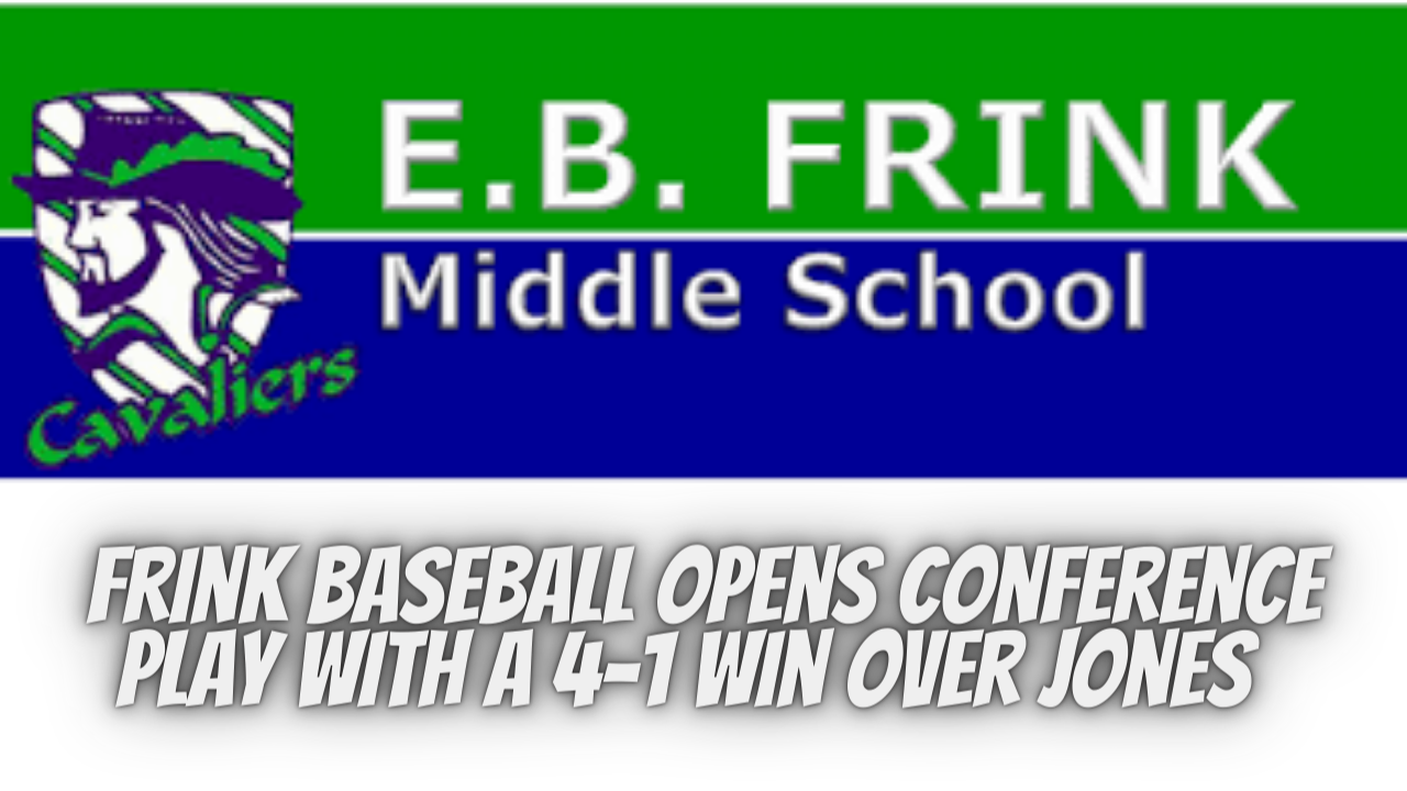 Frink Baseball Opens Conference Play with a 4-1 Win over Jones