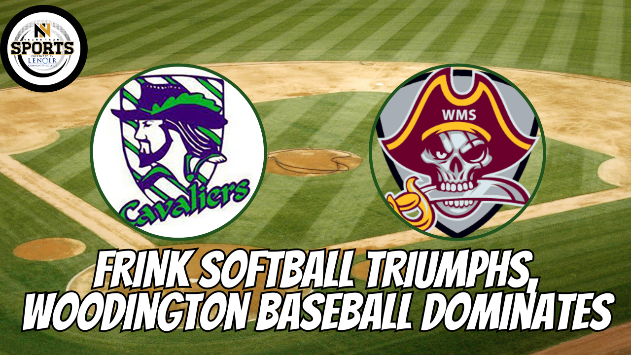 Frink Softball Triumphs, Woodington Baseball Dominates: A Day of Mixed Fortunes