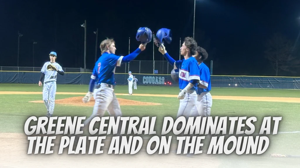 Greene Central Dominates At The Plate and On The Mound