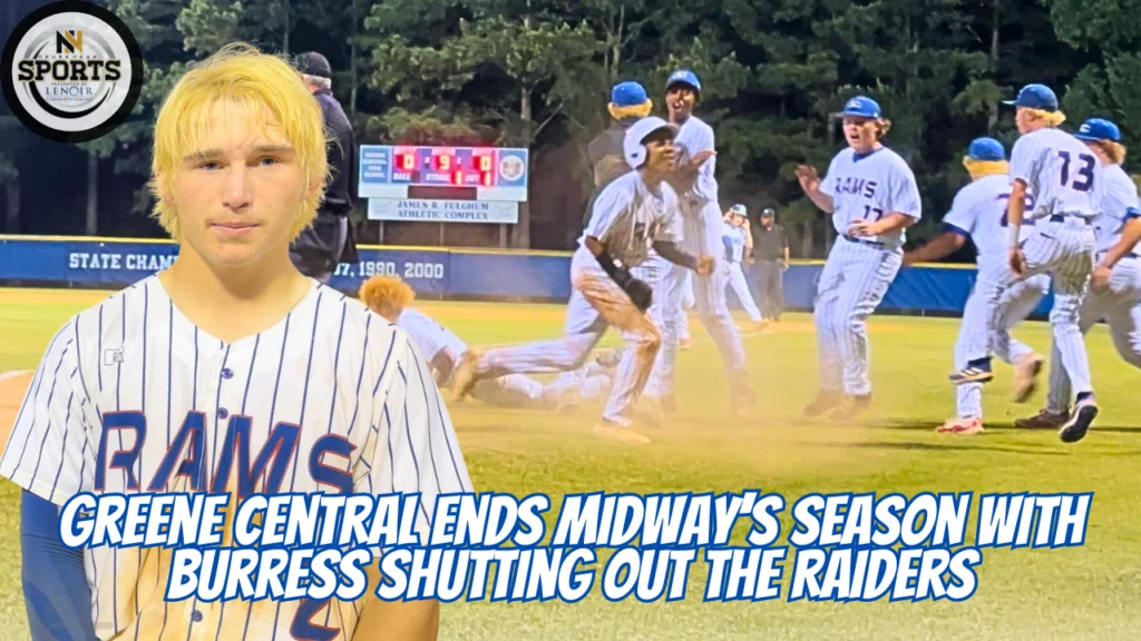 Greene Central Ends Midway’s Season with Burress Shutting Out the Raiders