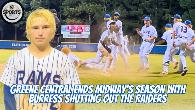 Greene Central Ends Midway’s Season with Burress Shutting Out the Raiders