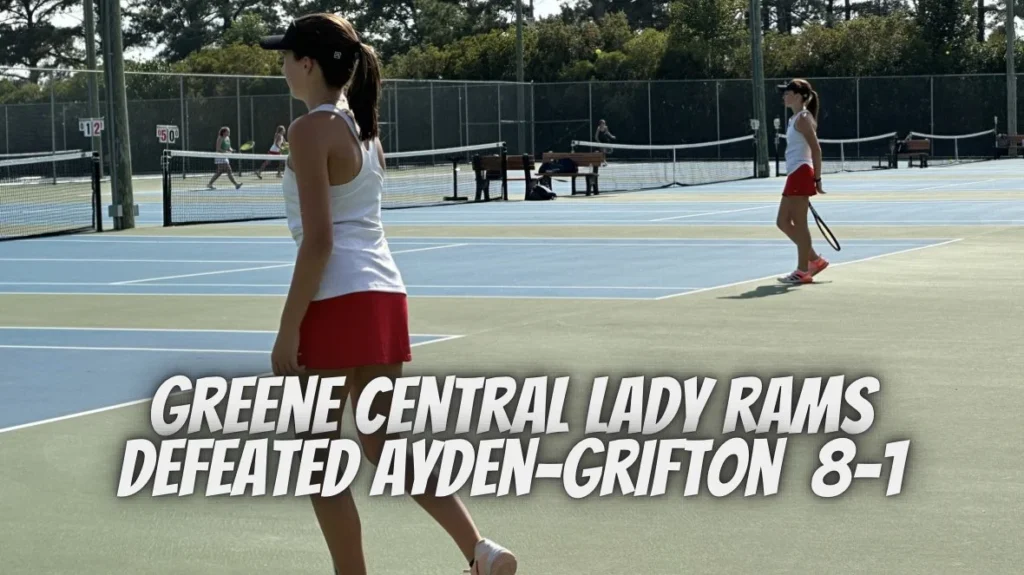 Greene Central Lady Rams Defeated Ayden-Grifton 8-1