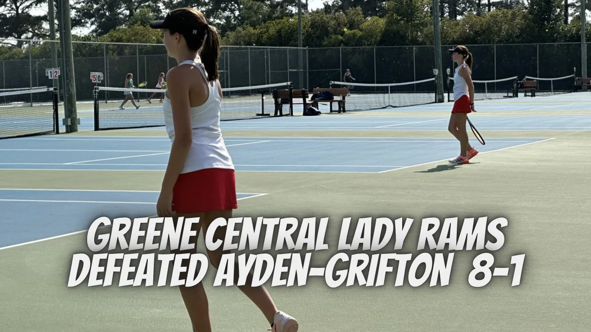 Greene Central Lady Rams Defeated Ayden-Grifton 8-1
