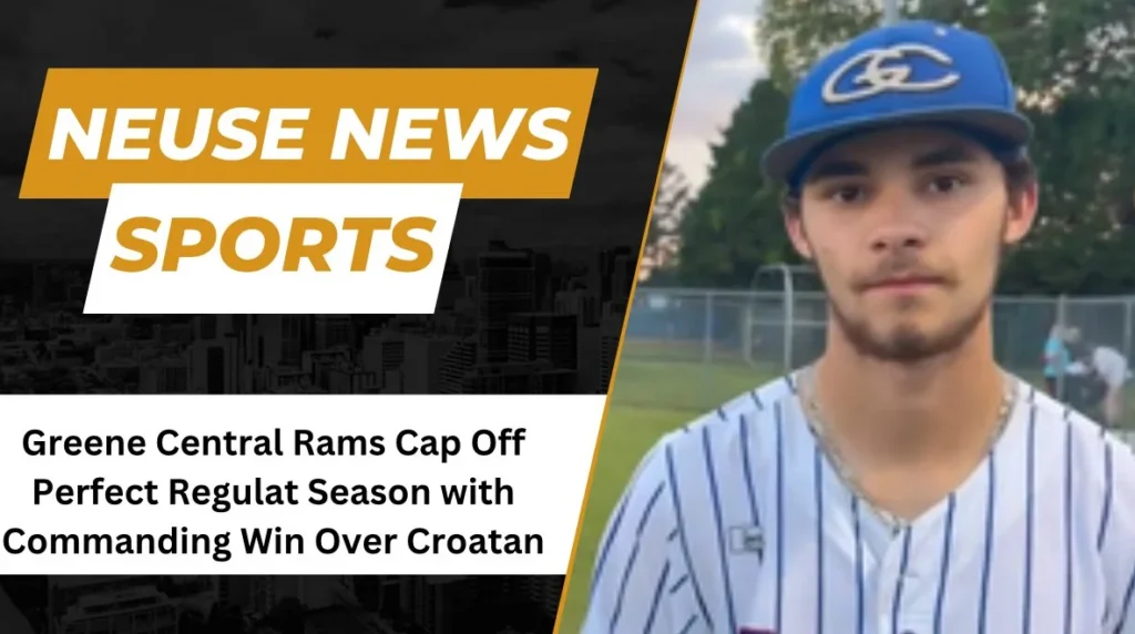 Greene Central Rams Cap Off Perfect Regular Season with Commanding Win Over Croatan