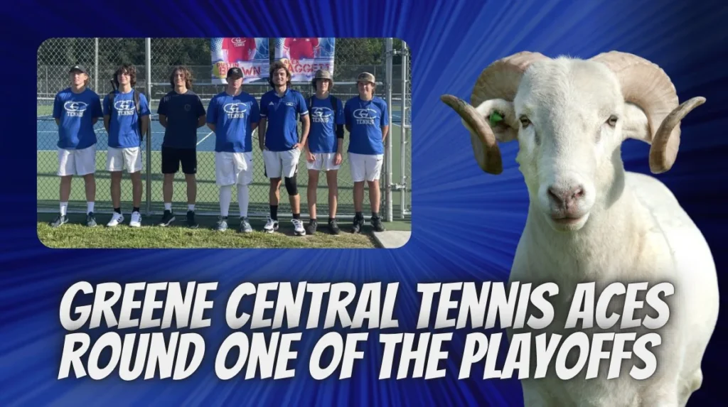 Greene Central Tennis Aces Round One of the Playoffs