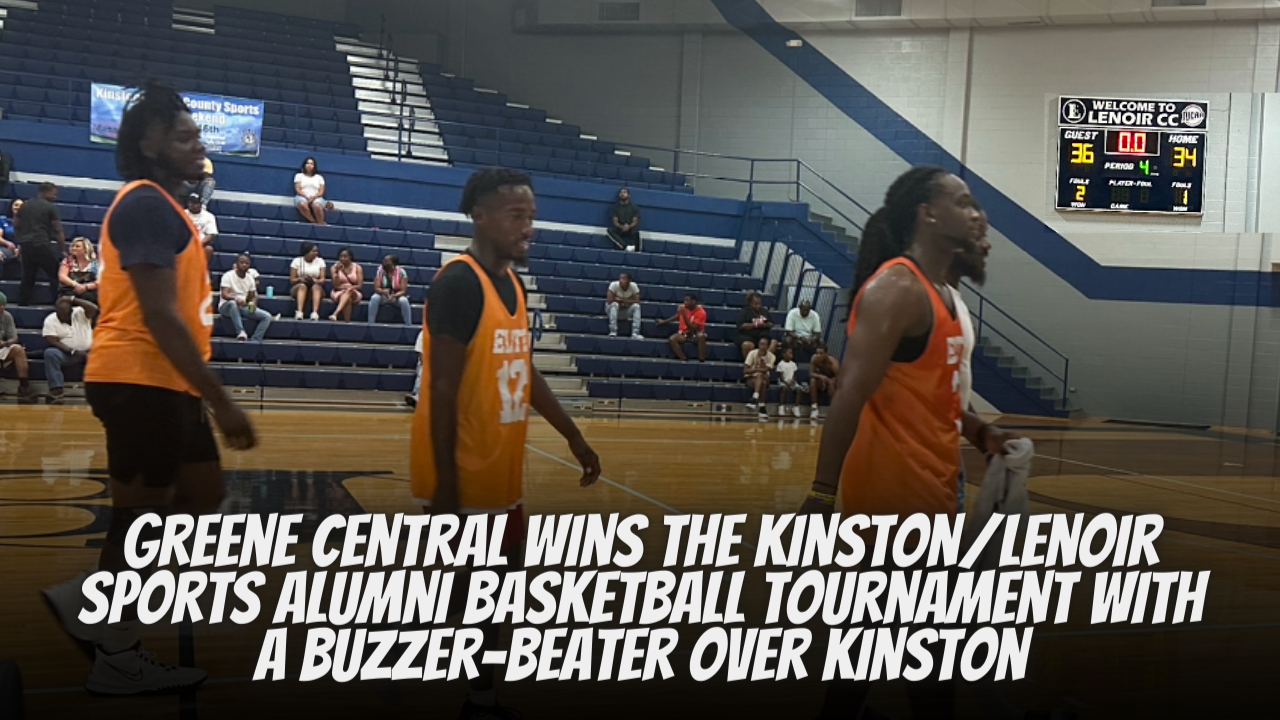 Greene Central wins the Kinston/Lenoir Sports Alumni Basketball Tournament with a buzzer-beater over Kinston