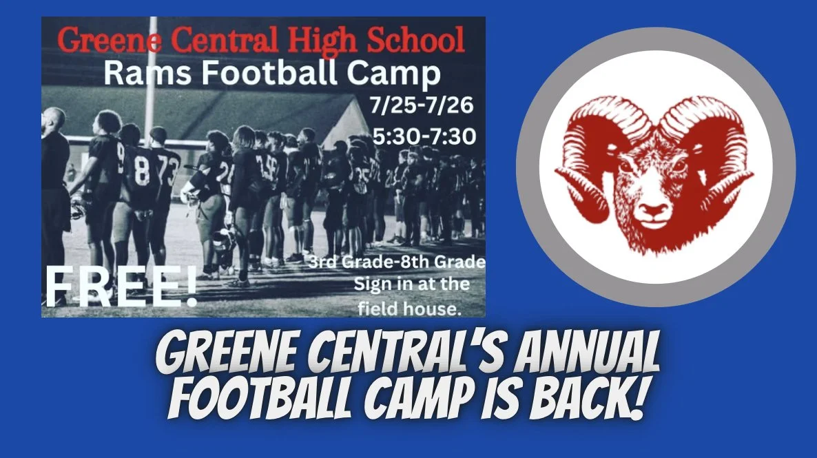 Greene Central's Annual Football Camp is Back!