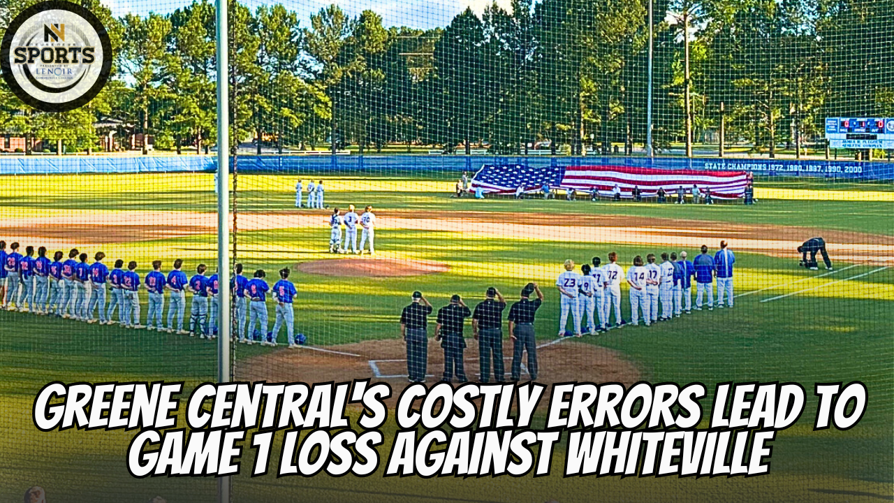 Greene Central's Costly Errors Lead to Game 1 Loss Against Whiteville