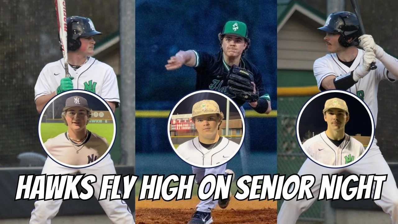 Hawks Fly High on Senior Night