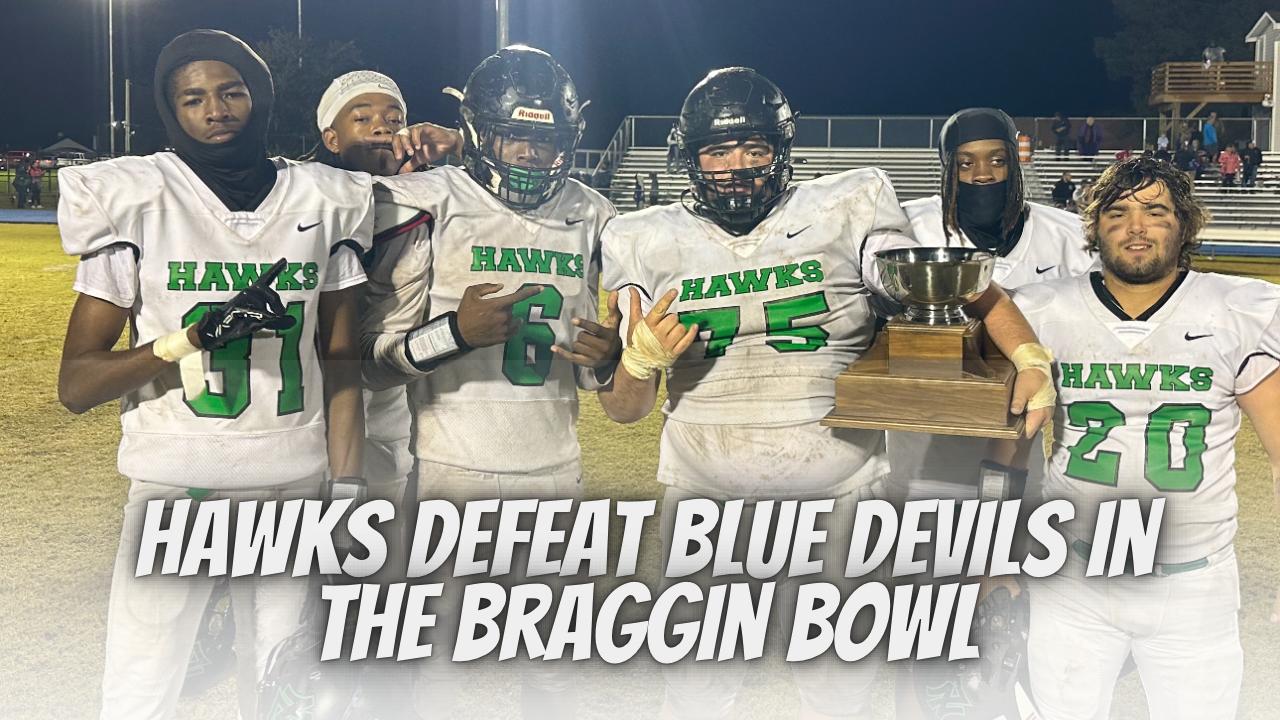 Hawks defeat Blue Devils in the Braggin Bowl